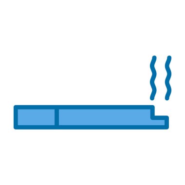 Mavi ve beyaz arkaplanın vektör çizimi