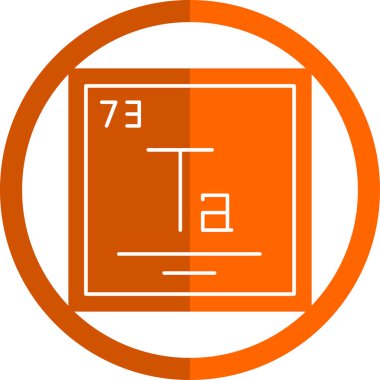 Tek izole edilmiş simgenin vektör illüstrasyonu