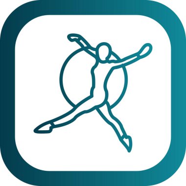 Bir adamın siluetinin vektör çizimi 