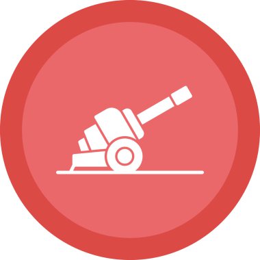 Gördüm. Web simgesi basit illüstrasyon