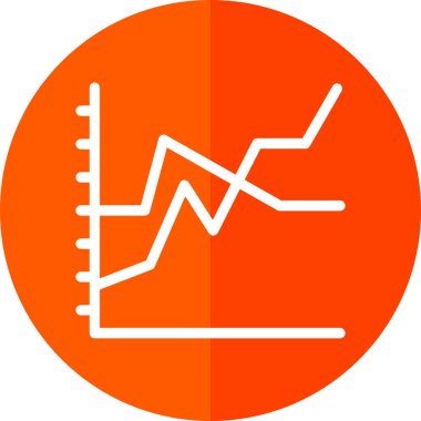 İş ve finans grafiklerinin vektör illüstrasyonu 