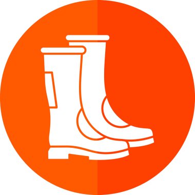 Welly bot simgesi, vektör illüstrasyon tasarımı