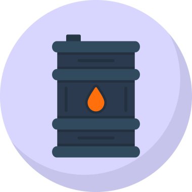 Gaz. Web simgesi basit illüstrasyon