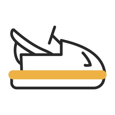 Jet ski demir simgesi, özet biçimi 