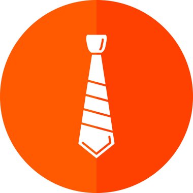 Kravat. Web simgesi basit tasarım