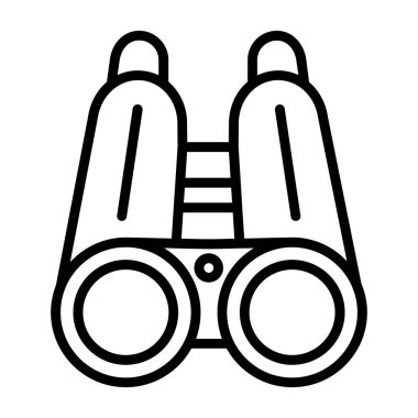 Dürbün simgesi, logo illüstrasyonu