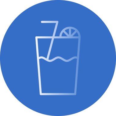 içecek simgesinin vektör illüstrasyonu