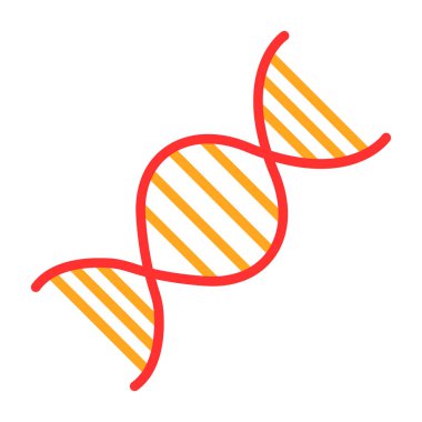 dna. Web simgesi basit illüstrasyon 