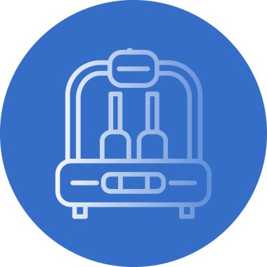 Bagaj simge vektör çizim