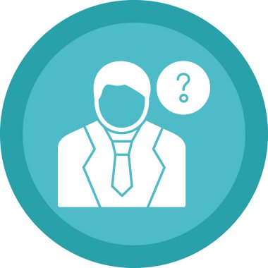 soru simge vektör çizim