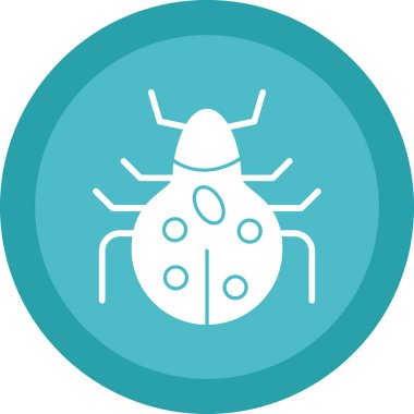 Böcek. Web simgesi basit illüstrasyon 