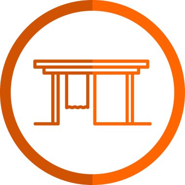 Modern simgenin vektör illüstrasyonu