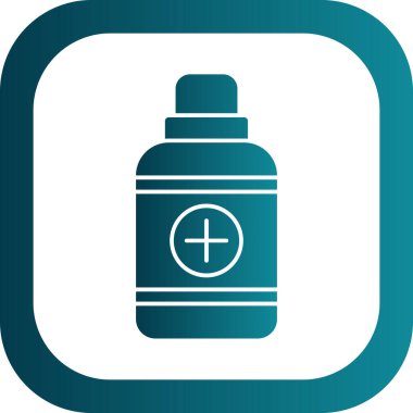 Benzersiz sprey şişe vektör çizgisi simgesi