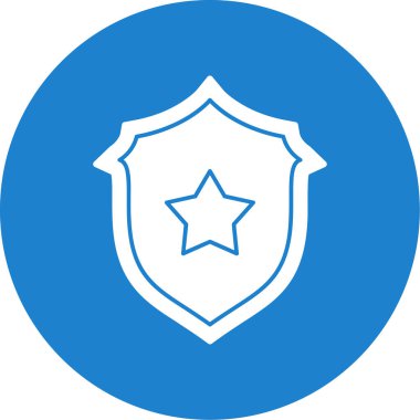 Kolayca değiştirebilen veya düzenleyebilen rozet sembolü vektör simgesi