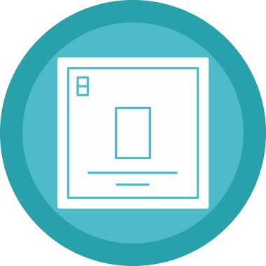 seo modern simgesinin vektör illüstrasyonu