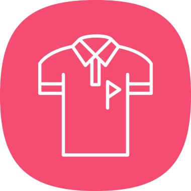 t-shirt simgesi veya logo izole edilmiş işaret sembolü çizimi