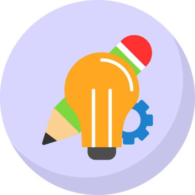 Modern eğitim ikonunun vektör illüstrasyonu