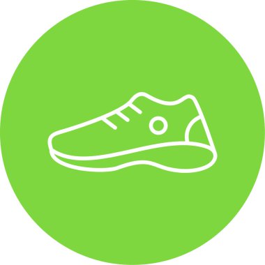 spor ayakkabı kutsal kişilerin resmi, vektör çizim