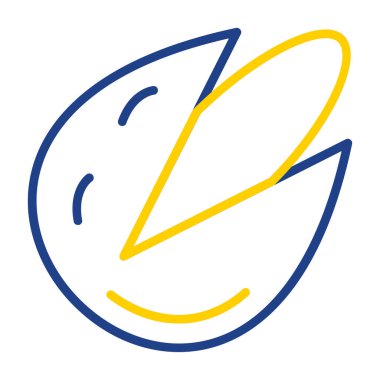 Fıstıklı fıstık. Web simgesi basit illüstrasyon 