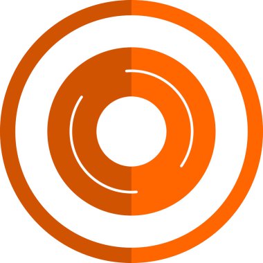 Hedef. Web simgesi basit tasarım