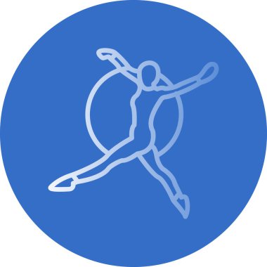 Bir adamın siluetinin vektör çizimi 