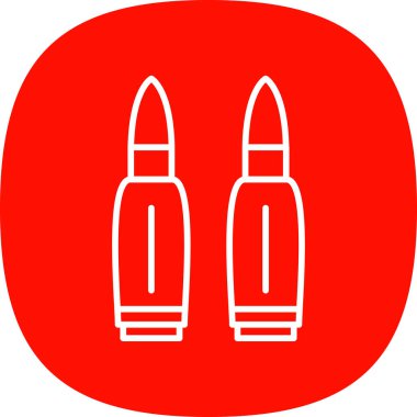 silah simgesi vektör illüstrasyonu