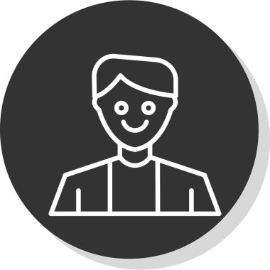 avatar çocuk web simgesi 