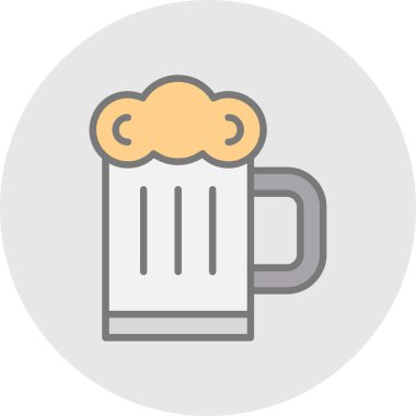 Bira simgesi, anahat stili 