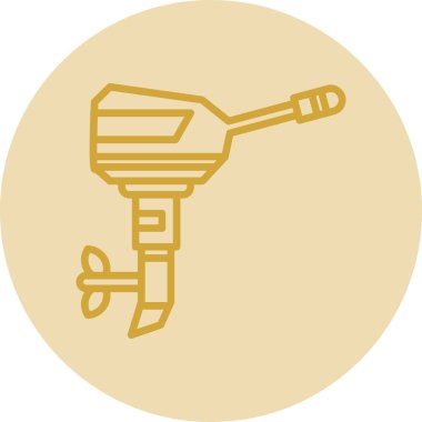 Testere simgesinin vektör illüstrasyonu