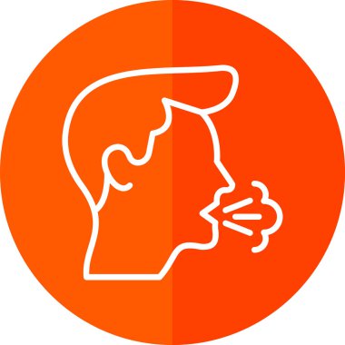 Telefon vektörü illüstrasyonlu baş adam