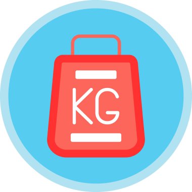 ağırlık ölçekli vektör simgesi modern basit vektör illüstrasyonu