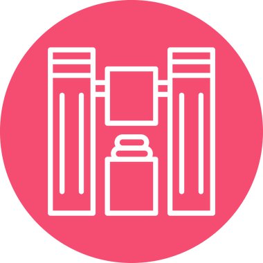 Giysi dizini web simgesi, vektör illüstrasyonu 