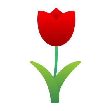  Arkaplanda lale çiçeği çizimi