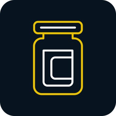 hap ikonu vektör illüstrasyonu