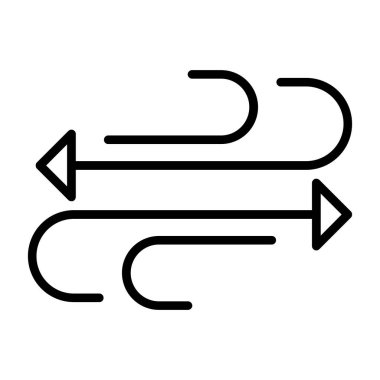 Ok simgesi, anahat stili