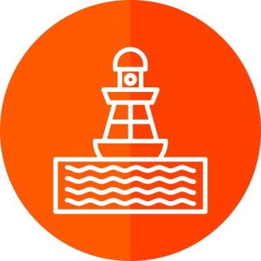 Simge vektör çizim şamandıra 