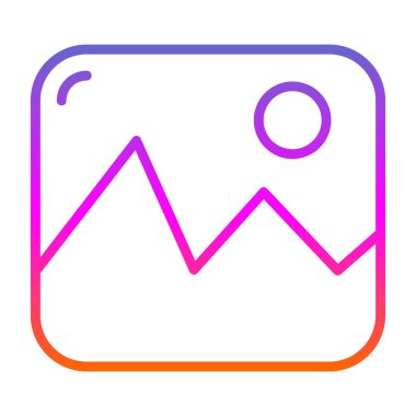 Kamera. Web simgesi basit illüstrasyon