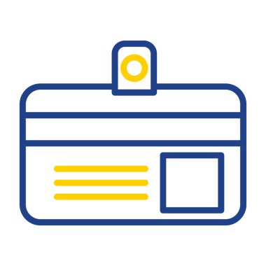 Kart. Web simgesi basit illüstrasyon