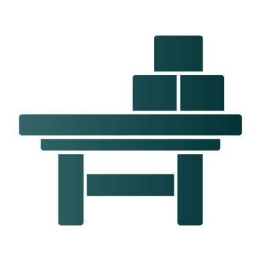 tablo simgesi vektör illüstrasyonu