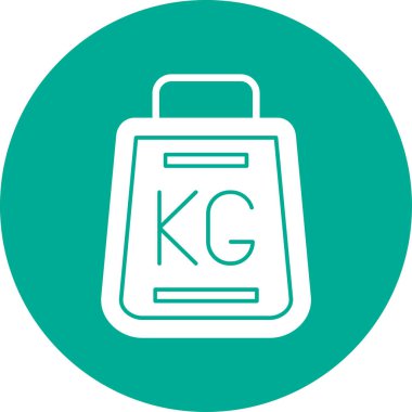 çanta simgesi vektör illüstrasyonu