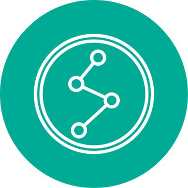 seo modern simgesinin vektör illüstrasyonu