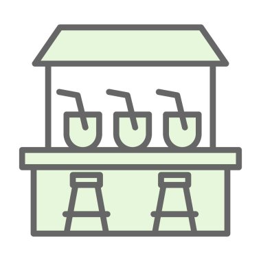 kahve makinesi vektör simgesi modern basit illüstrasyon