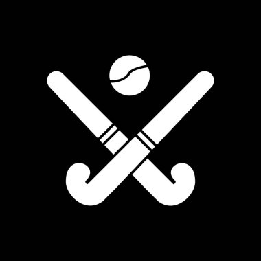 Modern Hokey simgesinin vektör çizimi                          