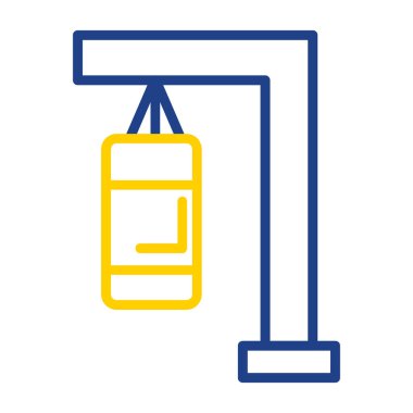 Modern b 'nin vektör illüstrasyonu eksik simgesi