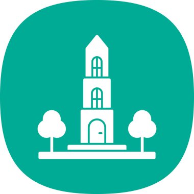 Kilise binası. Basit tasarım