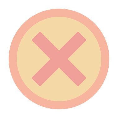 Haç. Web simgesi basit illüstrasyon