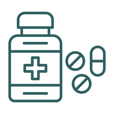 Haplar. Web simgesi vektör illüstrasyonu