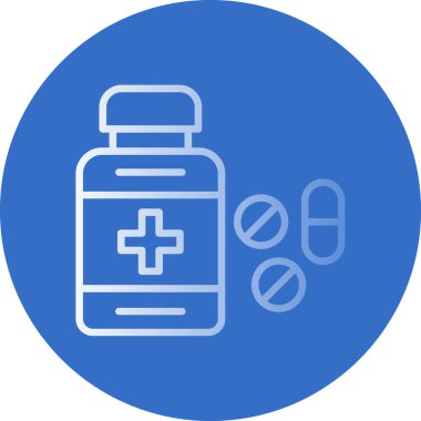 Tıbbi ve sağlık simgesinin vektör illüstrasyonu