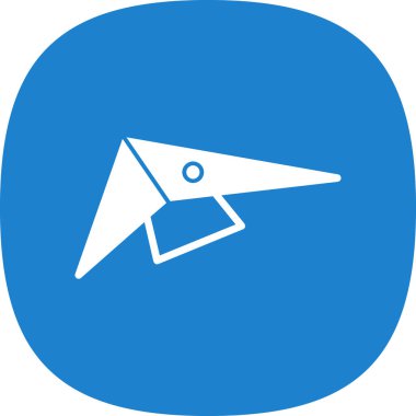 Bayrağın vektör simgesi, konum illüstrasyonu