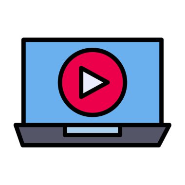 çalma düğmeli video bilgisayarı